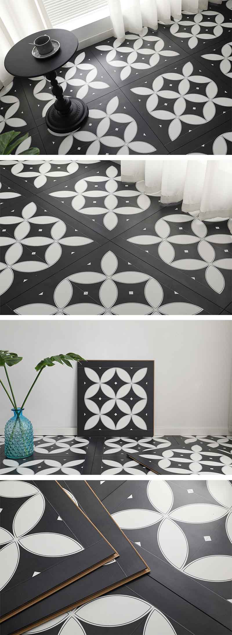 Four Leaf Clover Laminate Flooring